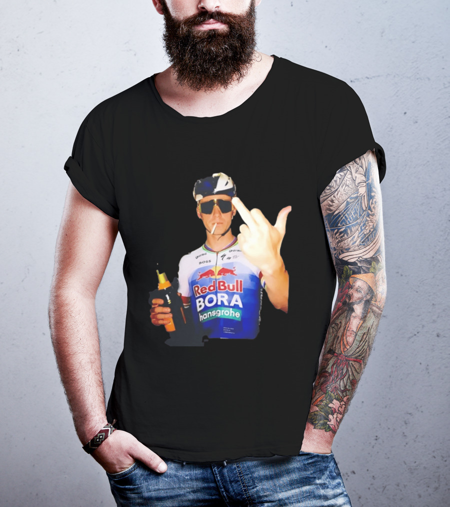 Remco Evenepoel Red Bull BORA Hansgrohe Smoking Gesture T-Shirt