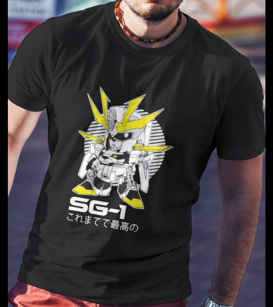 SG 1 Gundam Chibi Mecha Anime T-Shirt