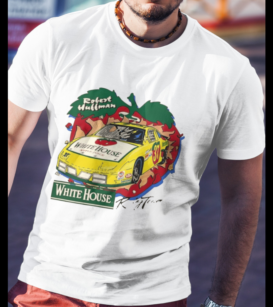 1996 Robert Huffman White House Apple Juice #37 Goody's Dash Series Car Racing T-Shirt
