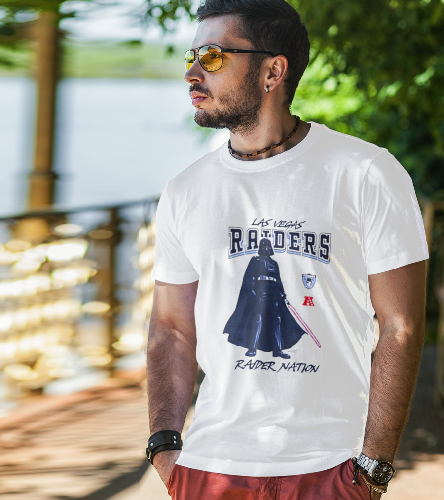Las Vegas Raiders Darth Vader Raider Nation Star Wars 2026 T-Shirt