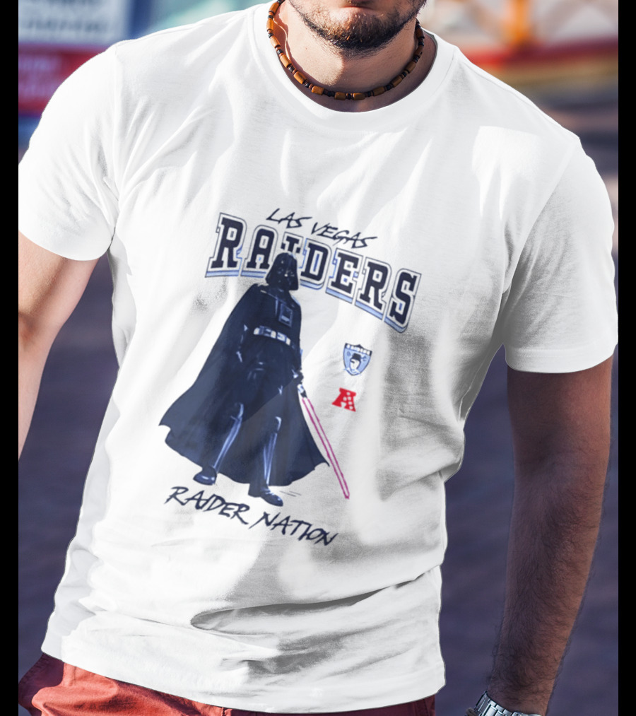 Las Vegas Raiders Darth Vader Raider Nation Star Wars 2026 T-Shirt