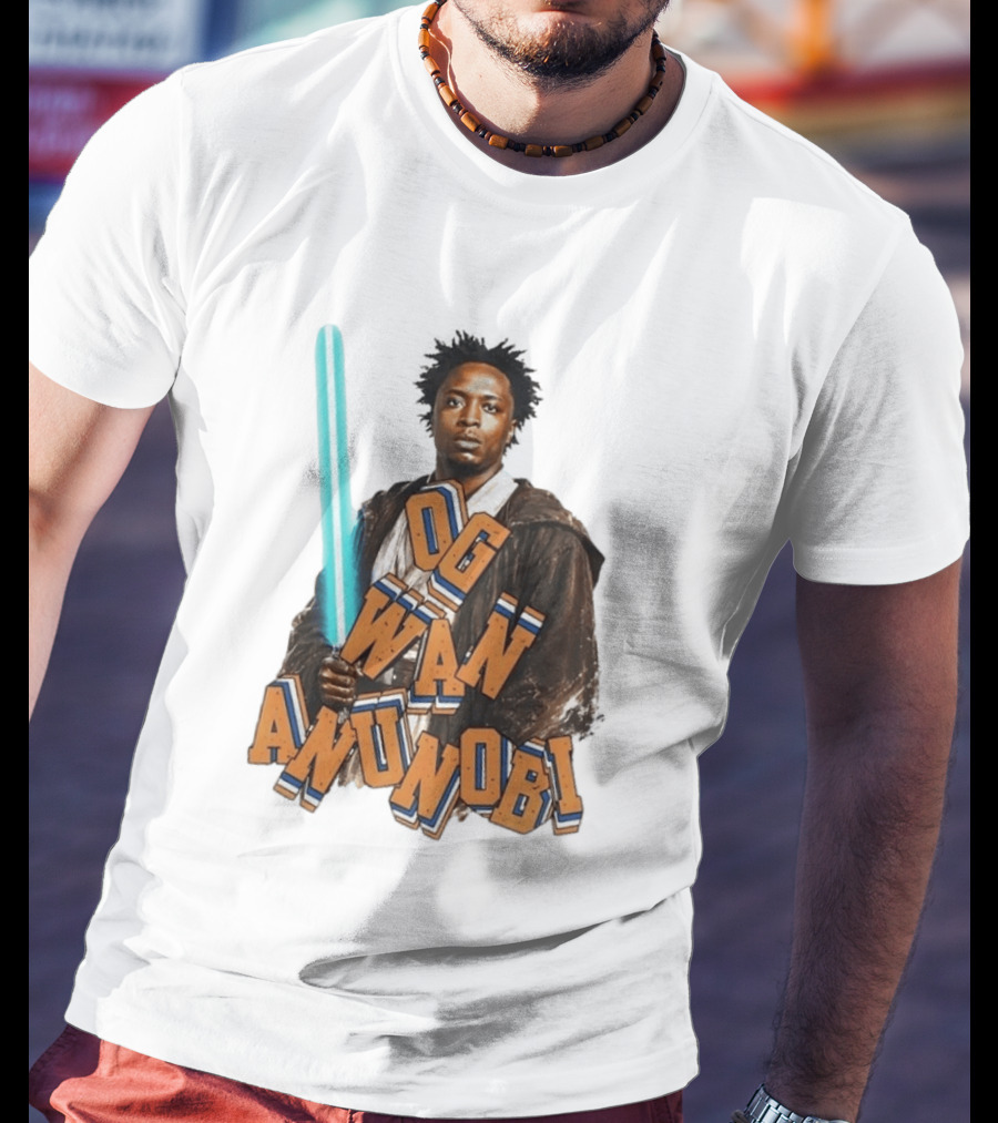 Og Wan Anunobi New York Knicks Basketball Nba 2026 Star Wars T-Shirt