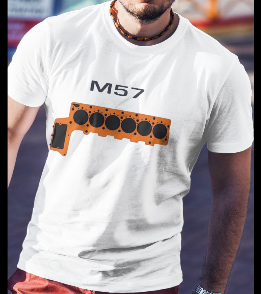 M57 Engine Components BMW Performance Straight Six T-Shirt