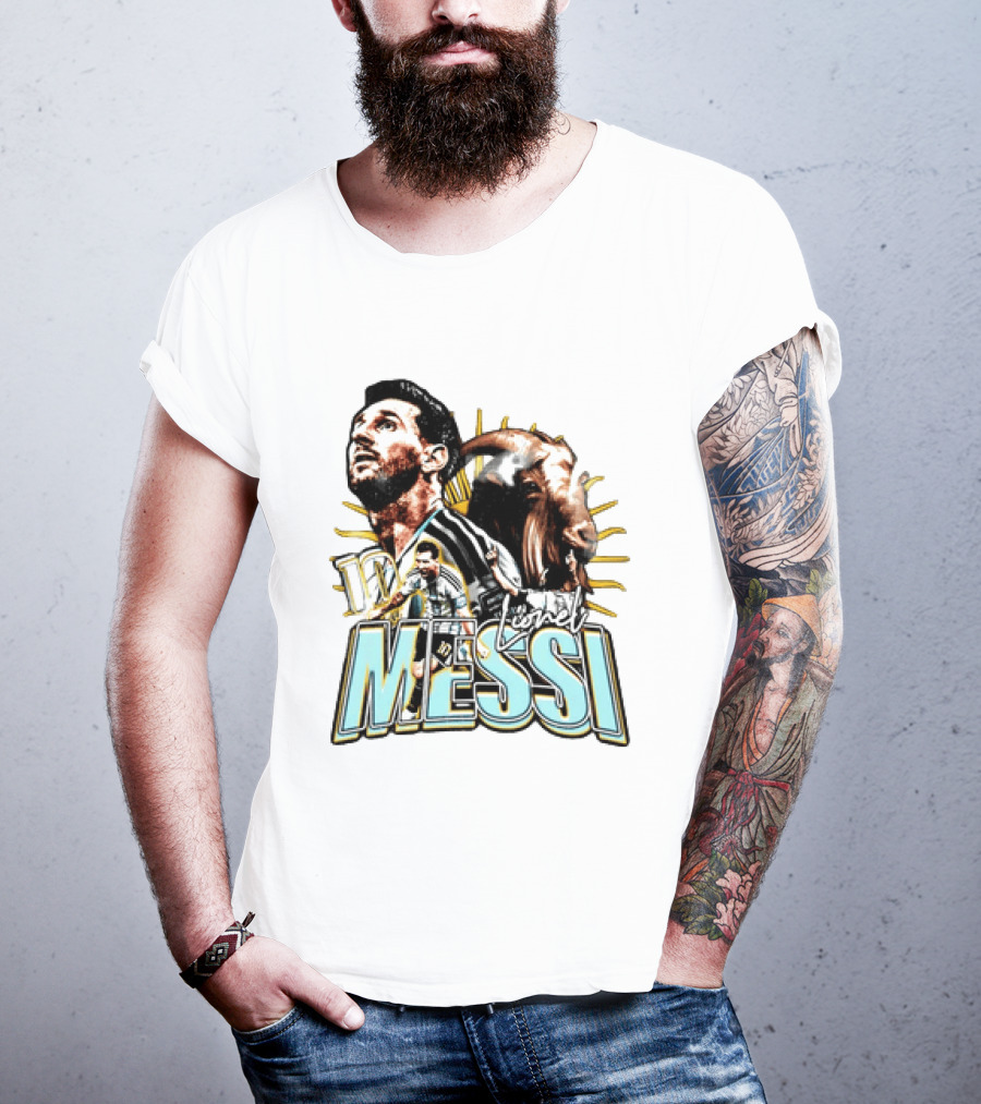 Lionel Messi 10 Goat T-Shirt