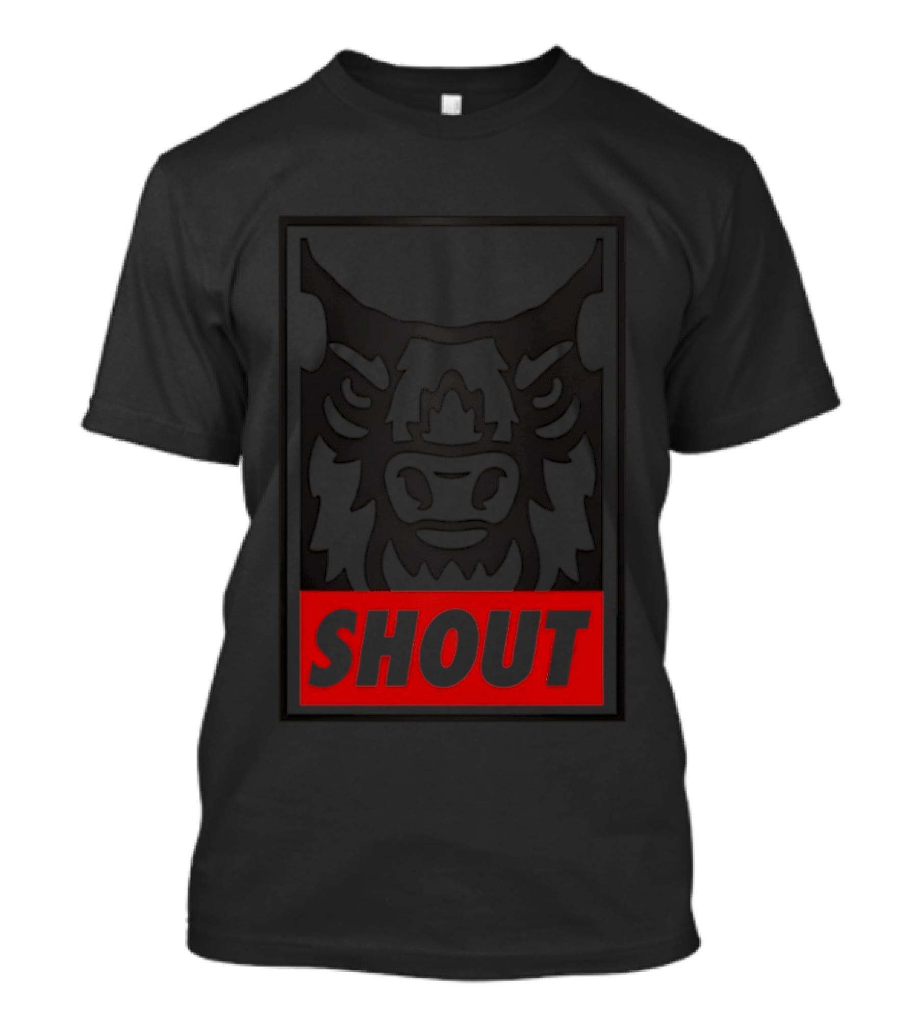 Bison Buffalo Bills Shout Obedience 26 Football T-Shirt