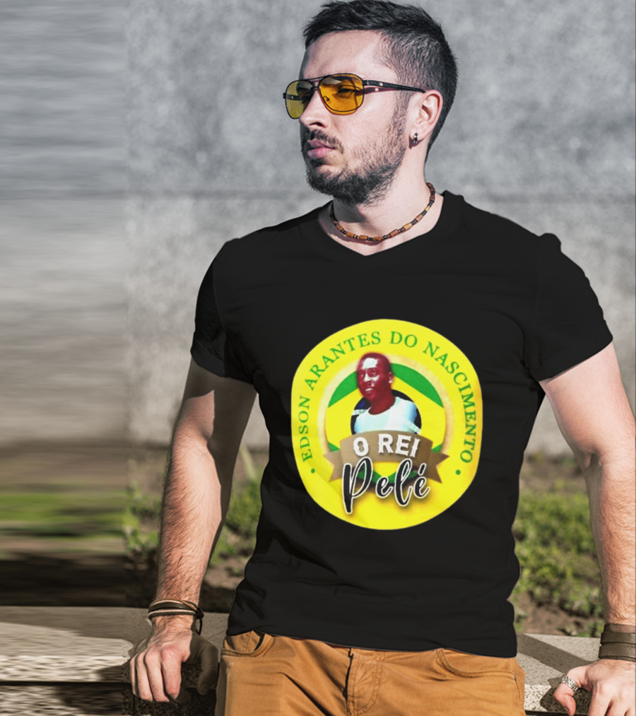 Edson Arantes Do Nascimento O Rei Pelé Brazil T-Shirt