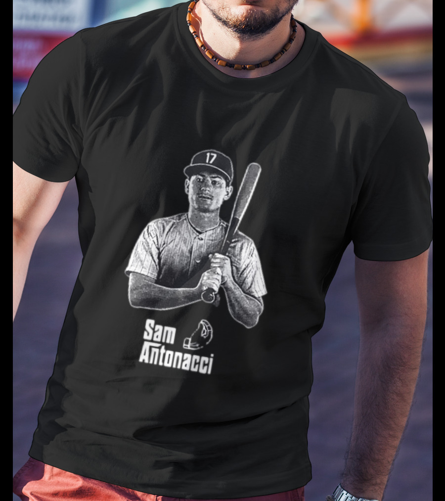 Sam Antonacci 17 Chicago White Sox MLB T-Shirt