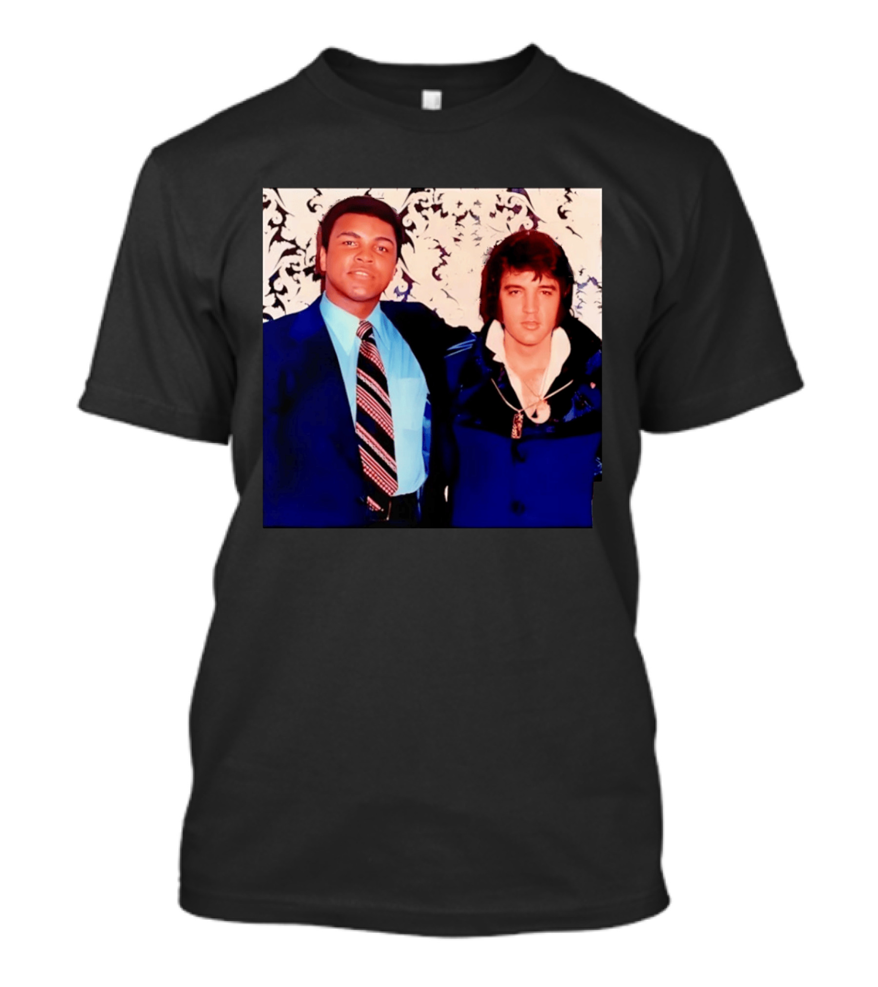 Muhammad Ali Elvis Presley Iconic Encounter T-Shirt