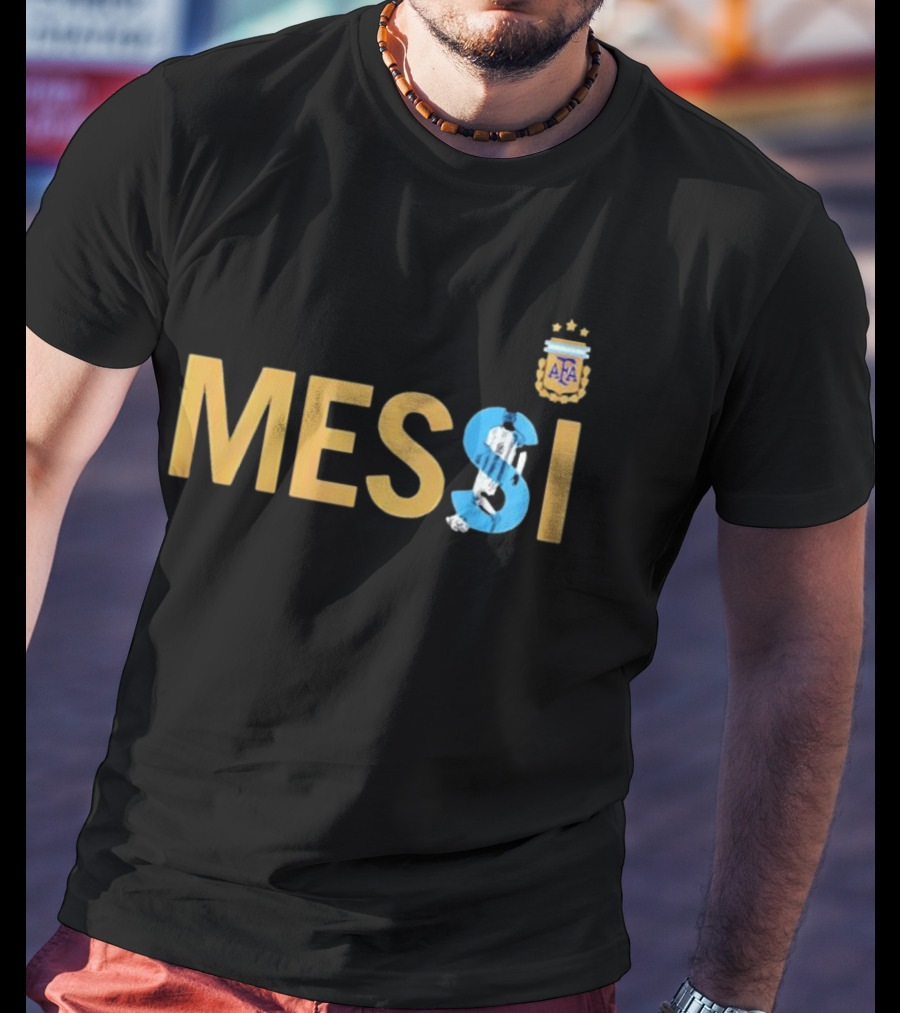 Lionel Messi AFA Argentina Football Team T-Shirt