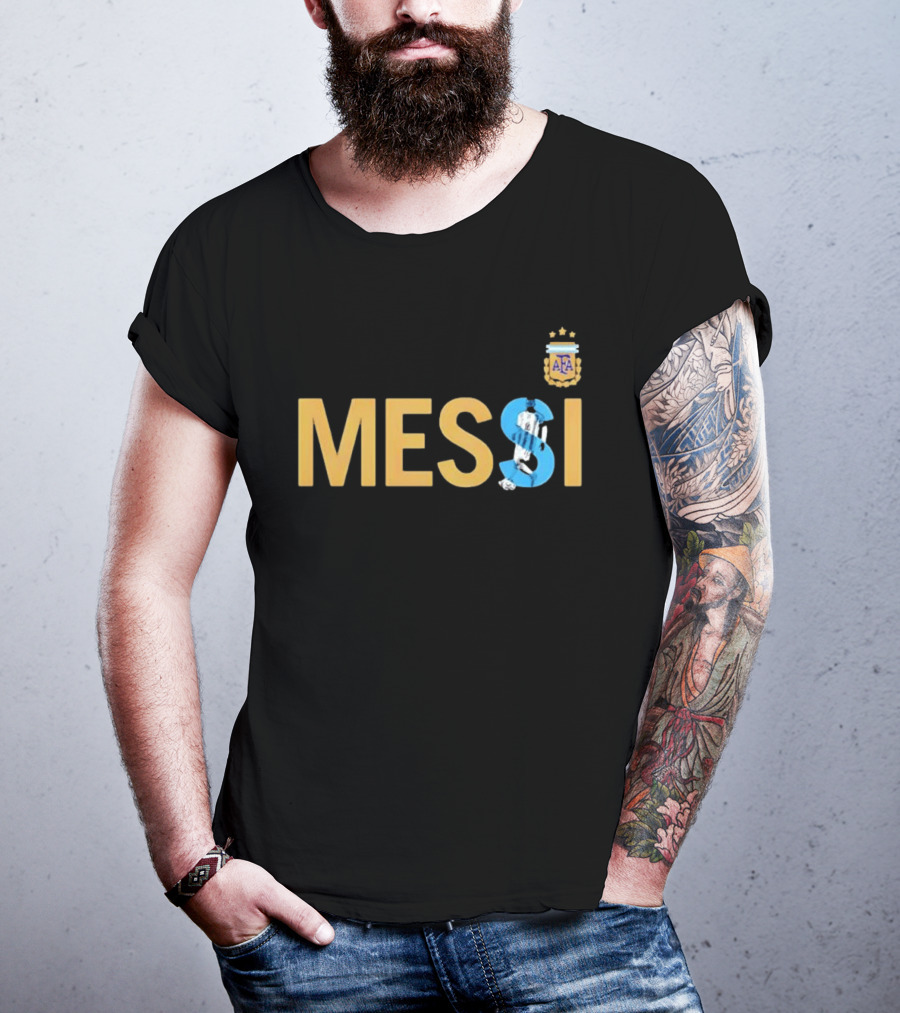 Lionel Messi AFA Argentina Football Team T-Shirt