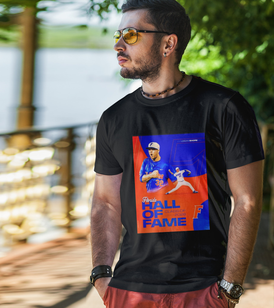 Logan Shore Florida Gators Hall Of Fame Class Of 2026 T-Shirt