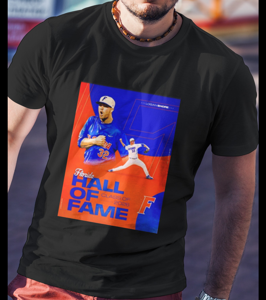 Logan Shore Florida Gators Hall Of Fame Class Of 2026 T-Shirt