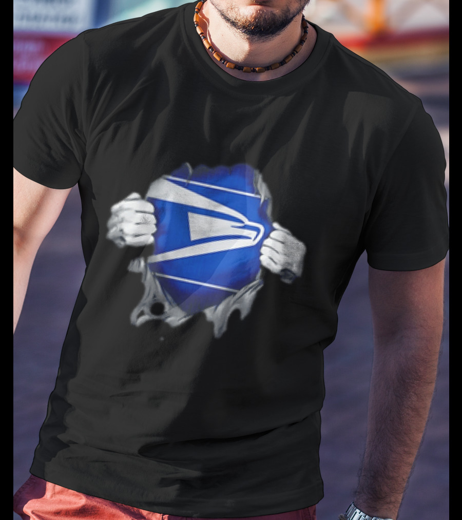 USPS United States Postal Service Eagle Symbol Torn Reveal T-Shirt
