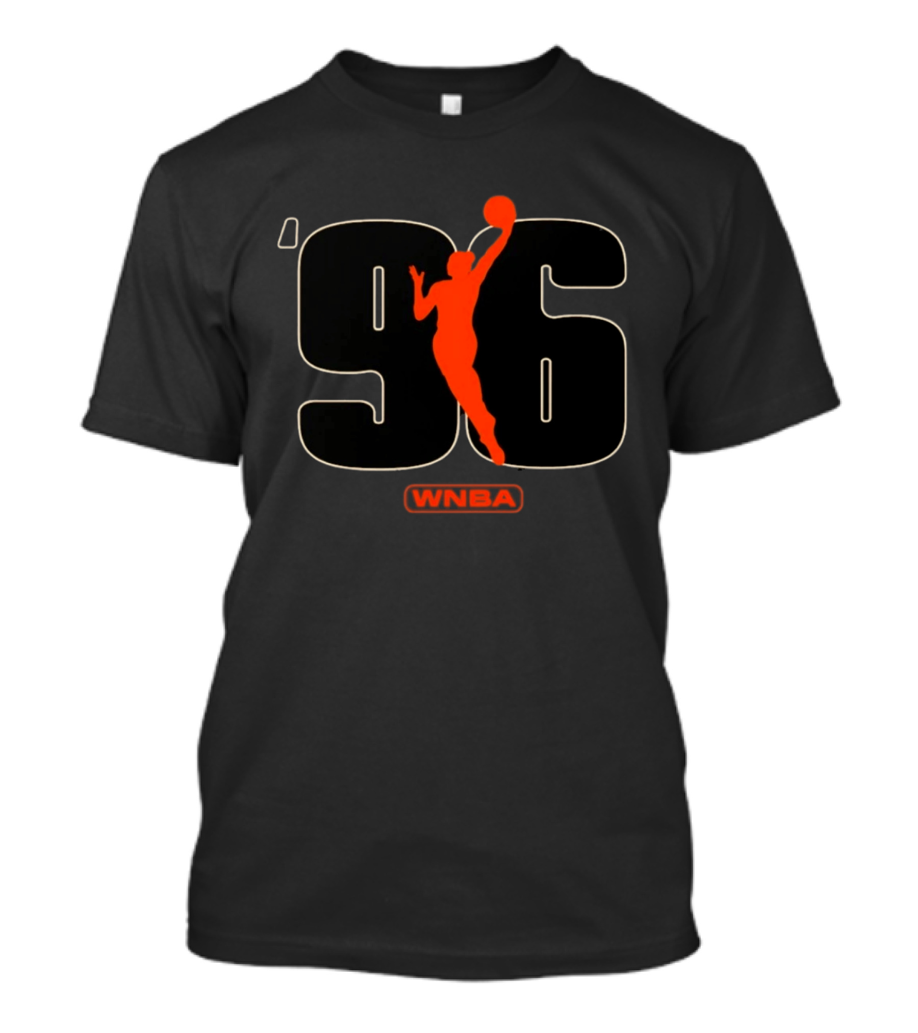 WNBA 1996 Inaugural Season Basketball 96 Retro Women's Player T-Shirt