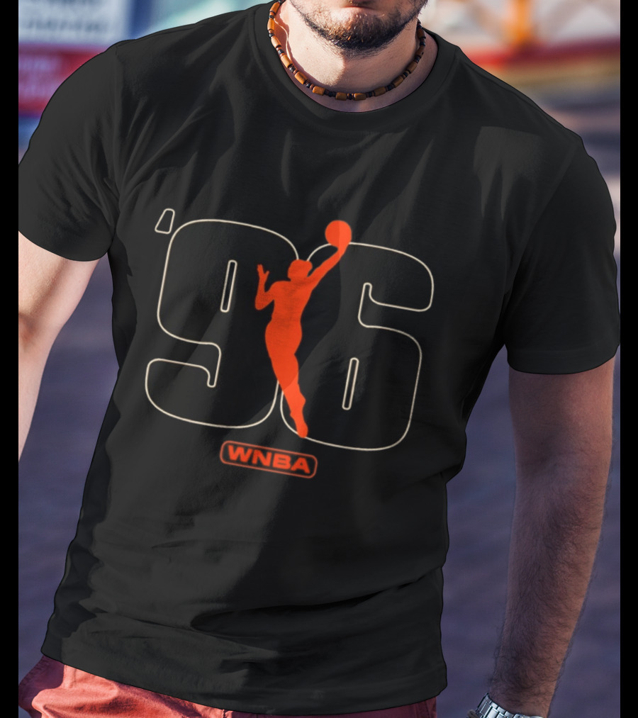 WNBA 1996 Inaugural Season Basketball 96 Retro Women's Player T-Shirt