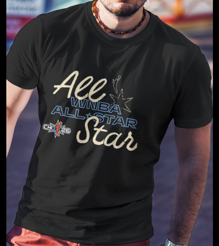 WNBA All Star Chicago 2026 CHI 26 Basketball T-Shirt