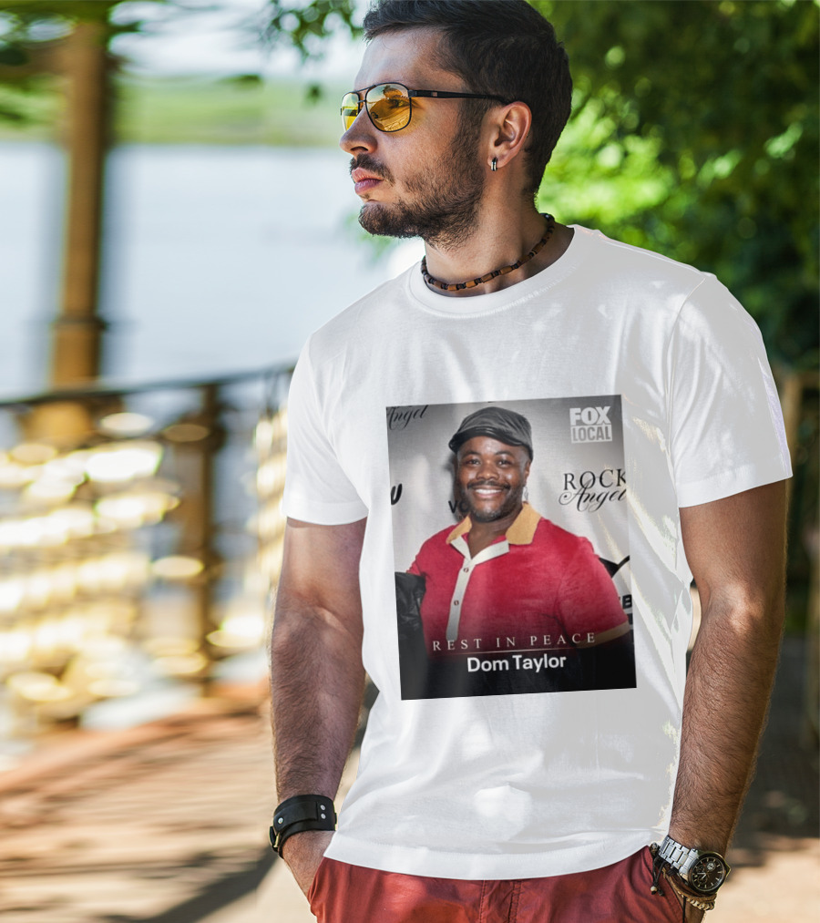 Rest In Peace Dom Taylor Celebrating Caribbean Cuisine Netflix Five Star Chef T-Shirt