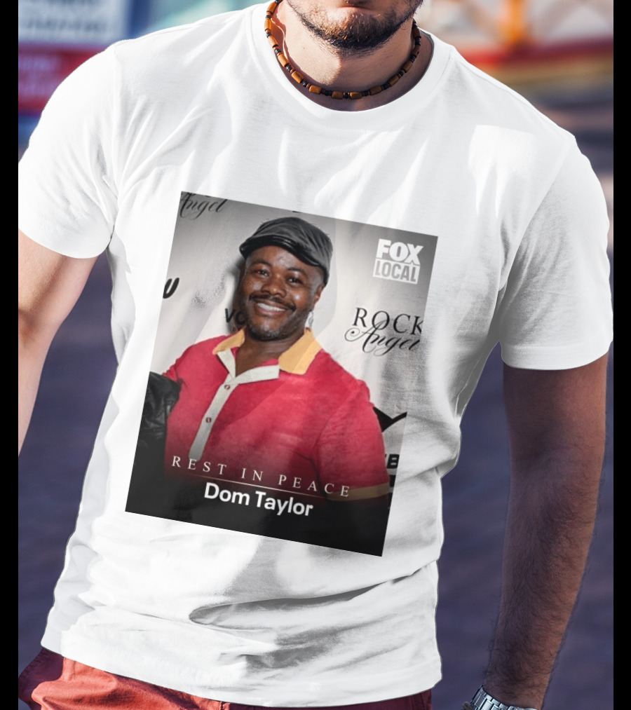 Rest In Peace Dom Taylor Celebrating Caribbean Cuisine Netflix Five Star Chef T-Shirt