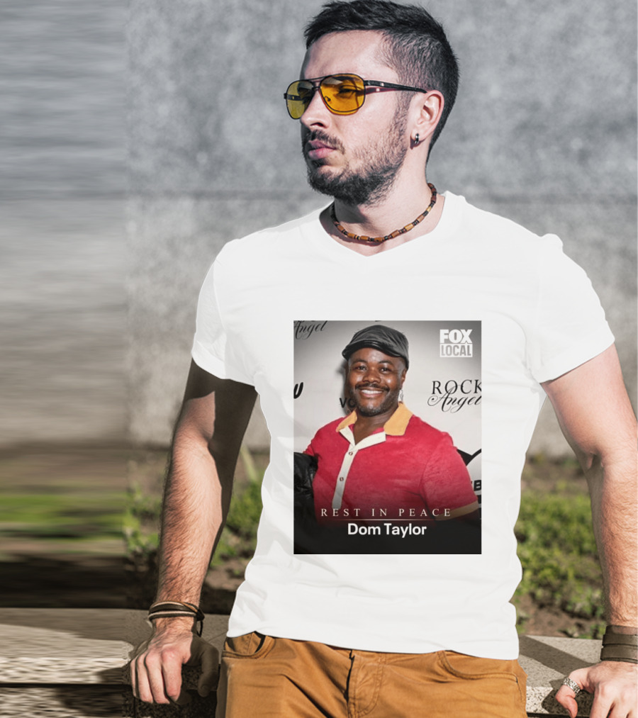 Rest In Peace Dom Taylor Celebrating Caribbean Cuisine Netflix Five Star Chef T-Shirt
