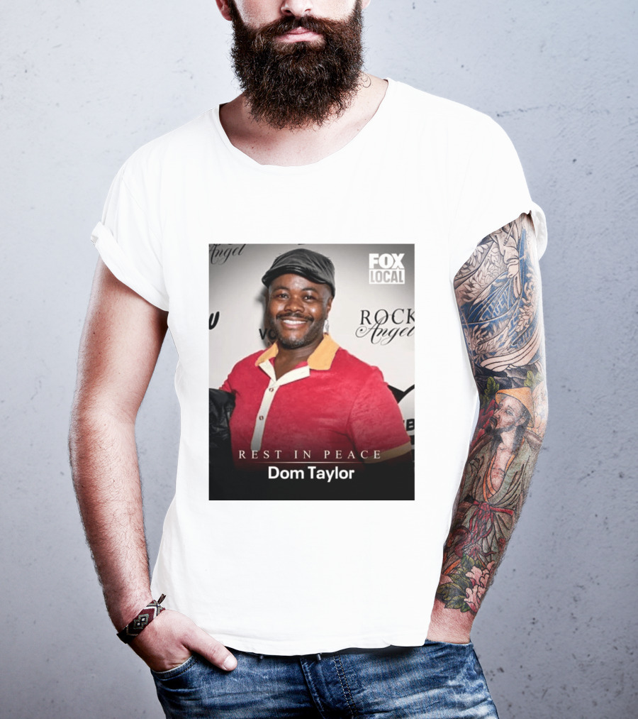 Rest In Peace Dom Taylor Celebrating Caribbean Cuisine Netflix Five Star Chef T-Shirt