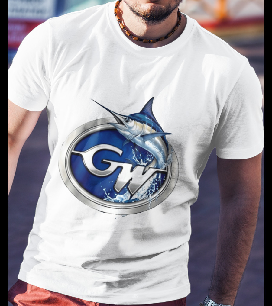 Grady White Boats GW Marlin Symbol Exceptional Attention To Detail T-Shirt