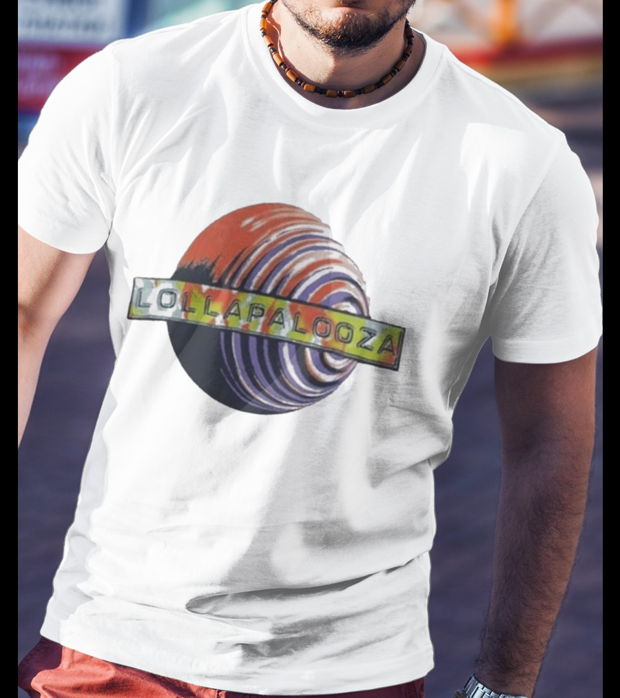 Lollapalooza Festival 2026 Sphere Logo Event Grant Park Chicago July 30 August 2 T-Shirt