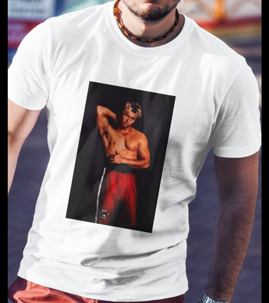Stephen Kalyn Off Campus Body Maker Boxer Pose T-Shirt