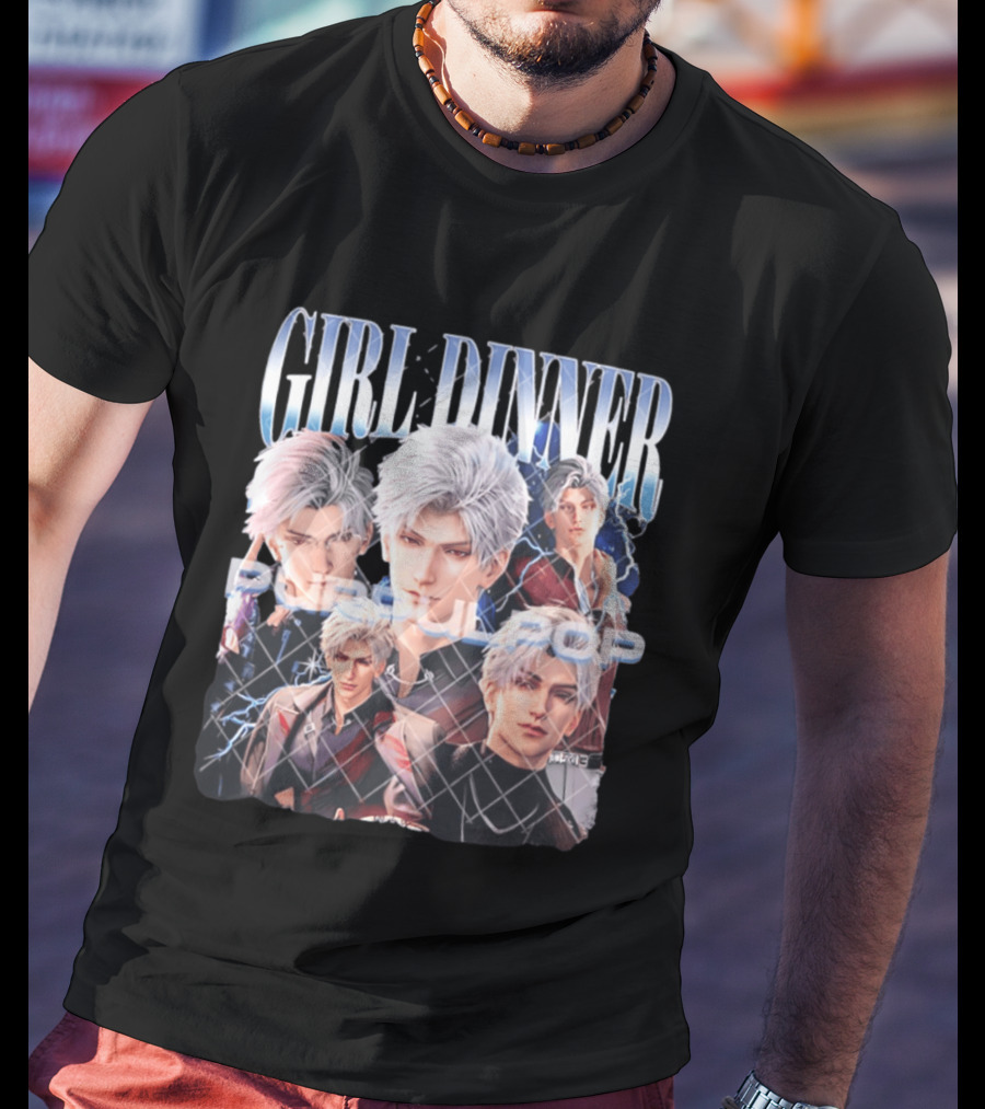 Girl Dinner PUPUPU POP 1 Photoshop To Mau Xong Xau Lam Love Deepspace Sylus Bootleg T-Shirt