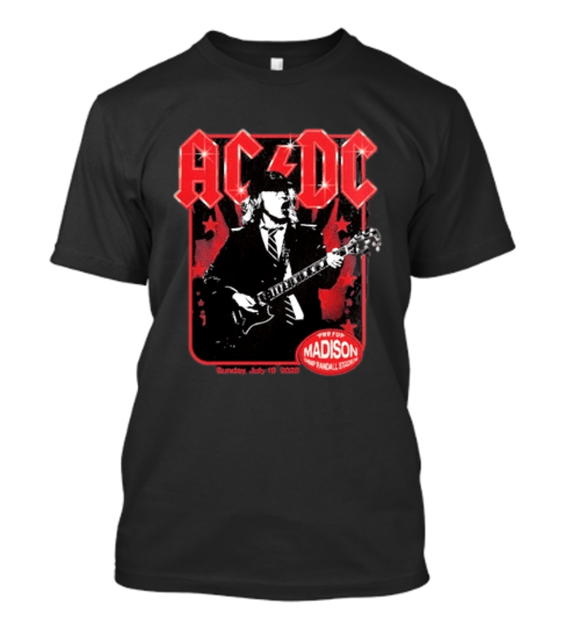 ACDC PWR Up Tour Madison Camp Randall Stadium July 19 2026 T-Shirt
