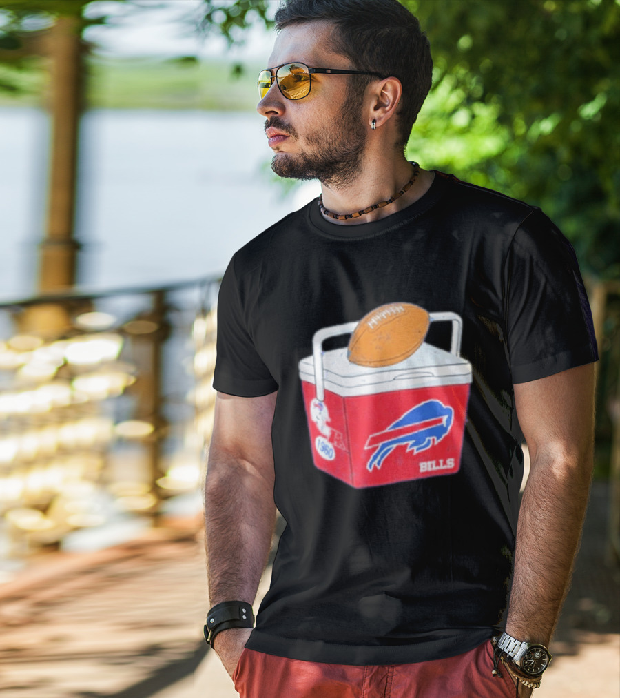 Buffalo Bills Cooler 1960 Football Wegmans Go Bills T-Shirt