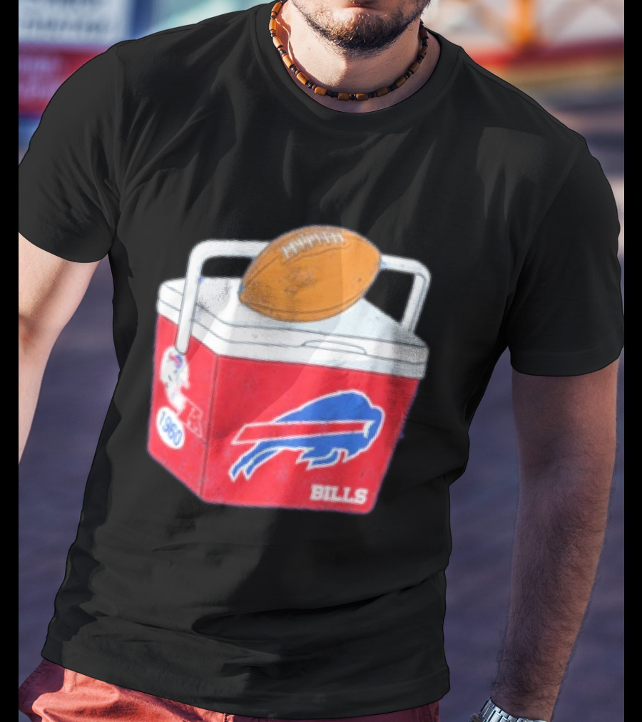 Buffalo Bills Cooler 1960 Football Wegmans Go Bills T-Shirt