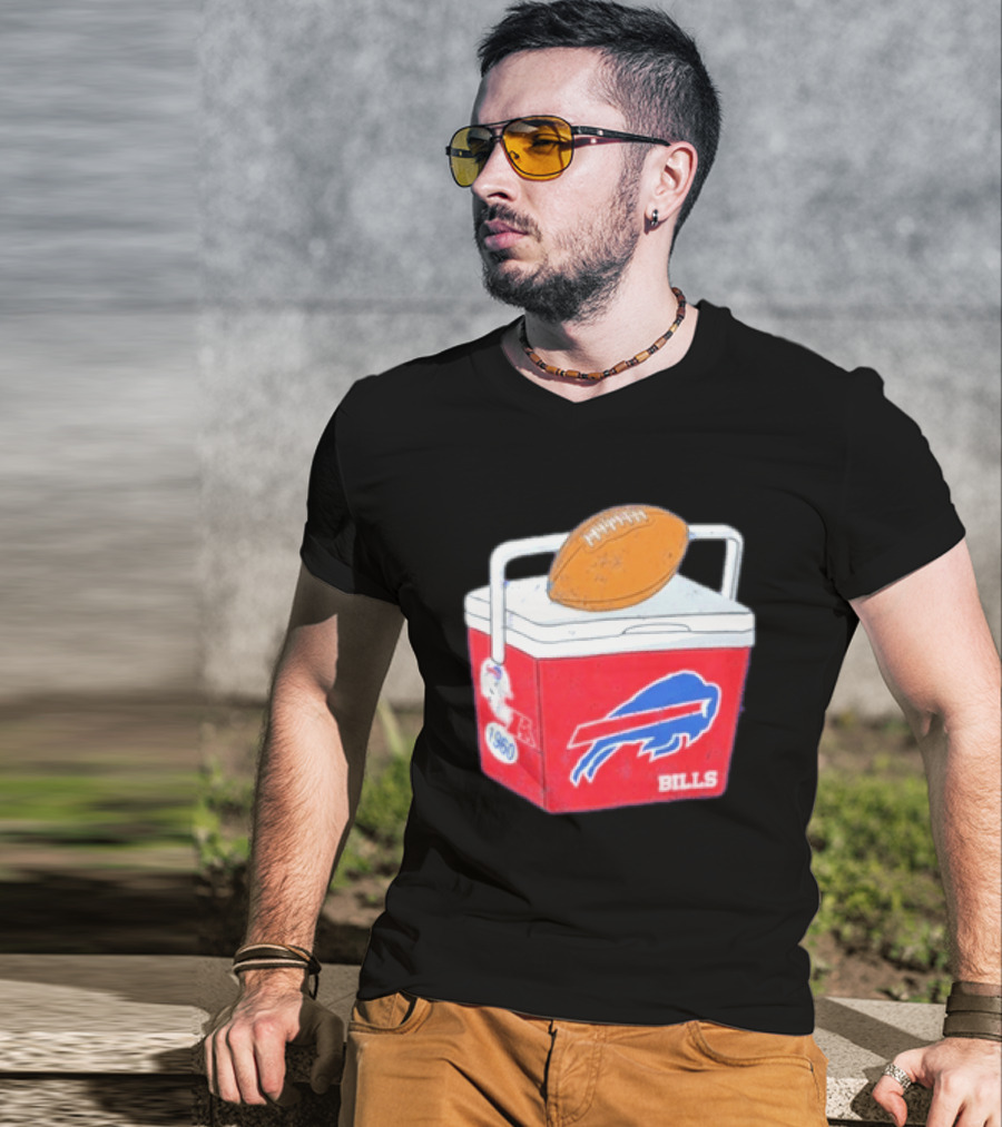 Buffalo Bills Cooler 1960 Football Wegmans Go Bills T-Shirt