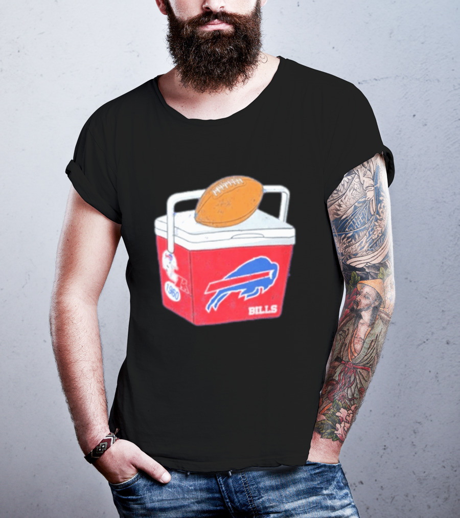 Buffalo Bills Cooler 1960 Football Wegmans Go Bills T-Shirt