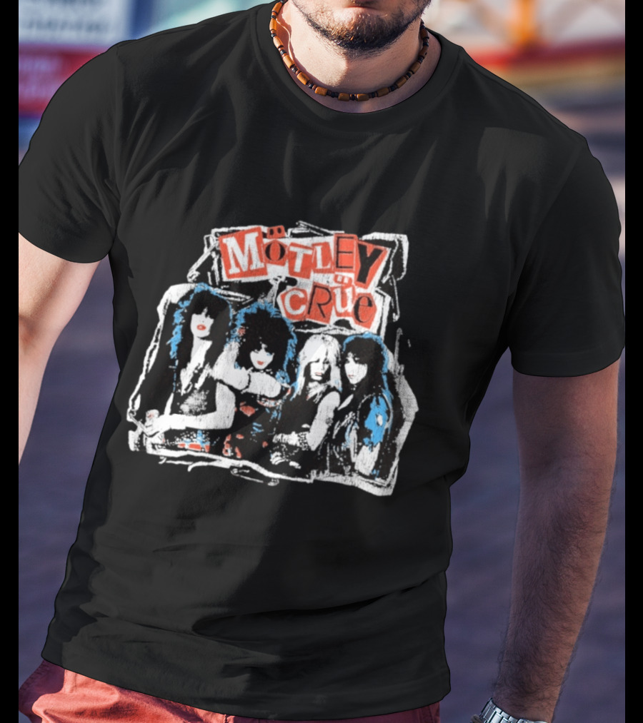Motley Crue Collage The Return Of The Carnival Of Sins Tour 2026 T-Shirt