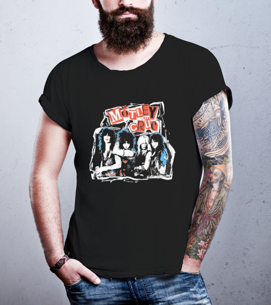 Motley Crue Collage The Return Of The Carnival Of Sins Tour 2026 T-Shirt