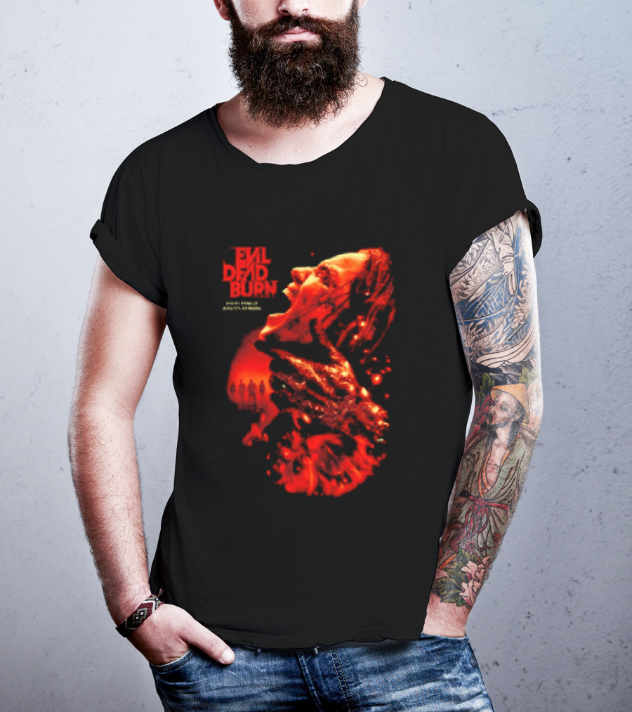 Evil Dead Burn Horror Halloween Movie T-Shirt