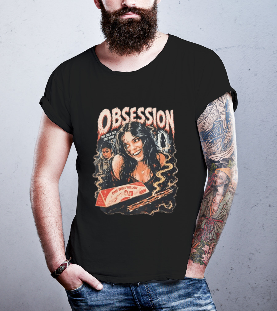 Obsession You Only Get One Wish One Wish Willow Vintage Horror Comic T-Shirt