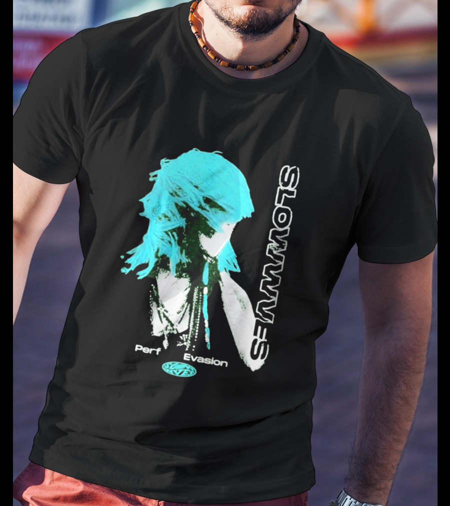 Slowwves Perfect Evasion Asia Blue Hair T-Shirt