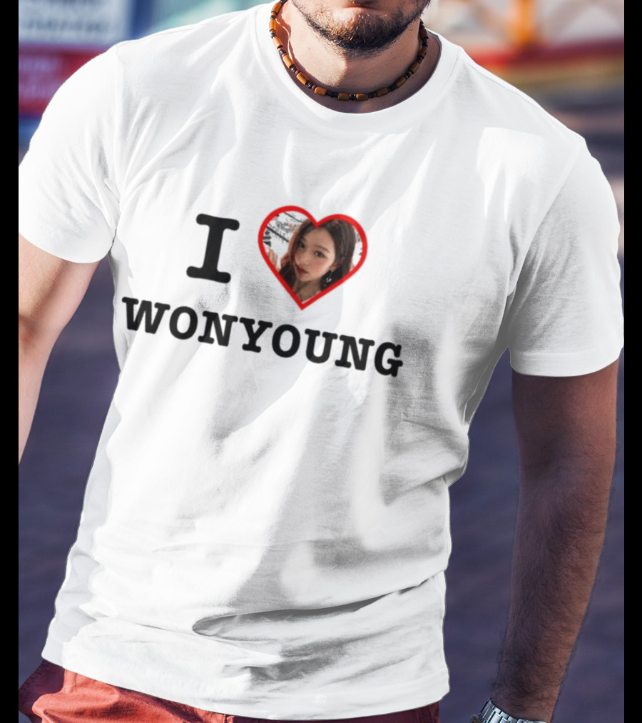 I Love Wonyoung Show What I Am Tour 2026 Heart T-Shirt