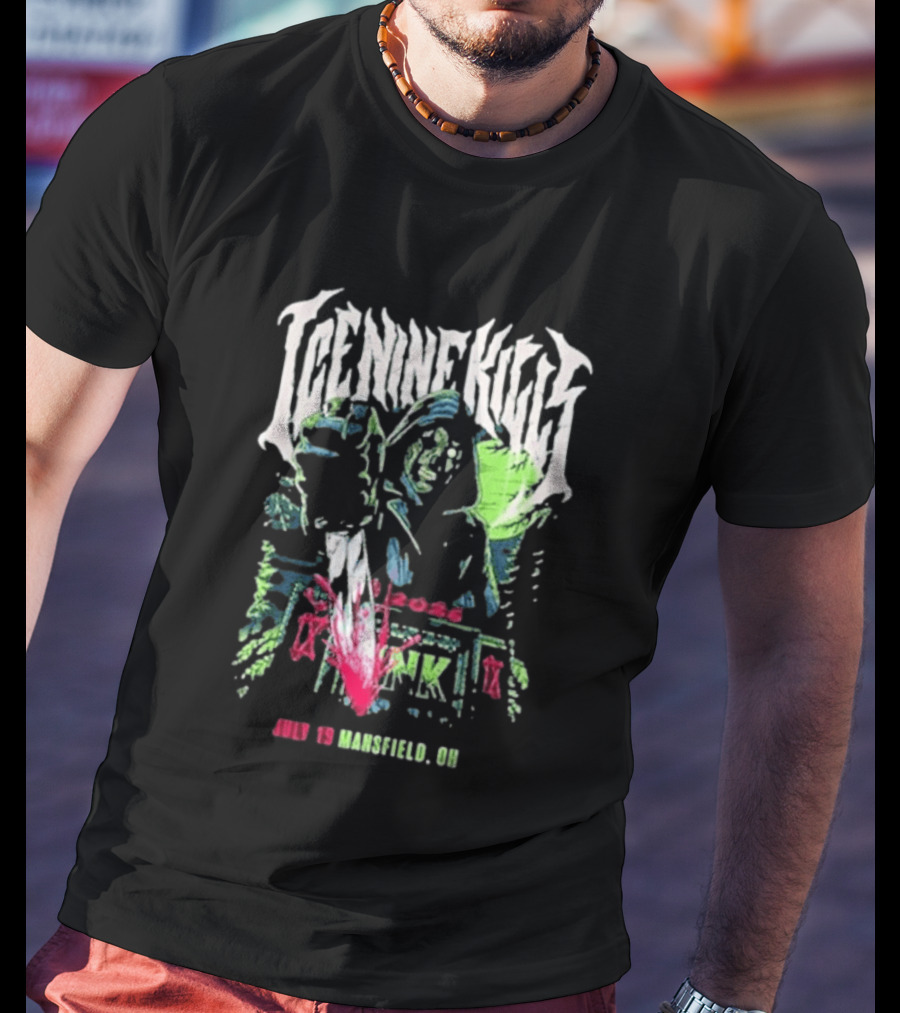 Ice Nine Kills Inkcarceration Event Mansfield OH July 19 2026 Horror Graphic Novel T-Shirt