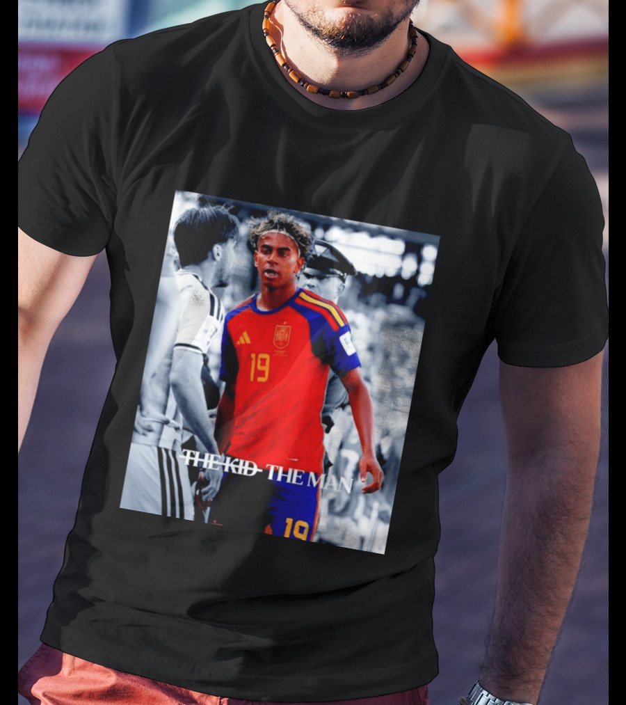 Spain 19 Lamine Yamal The Kid The Man T-Shirt