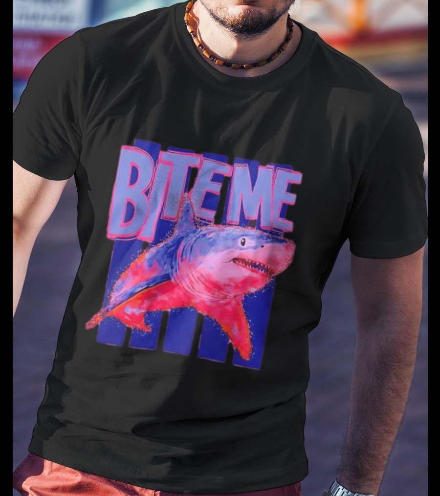 Bite Me Shark Attack T-Shirt