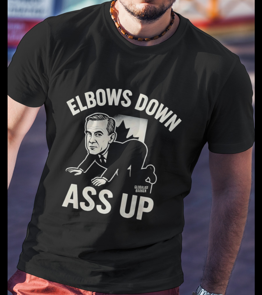 Elbows Down Ass Up Globalist Barken Crawling Figure T-Shirt