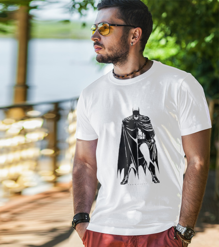 Batman DC Comics Mazzucchelli Frank Miller Year One Caped Crusader T-Shirt