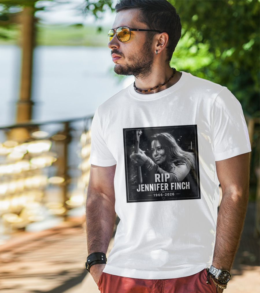 RIP Jennifer Finch 1966 2026 Memorial T-Shirt