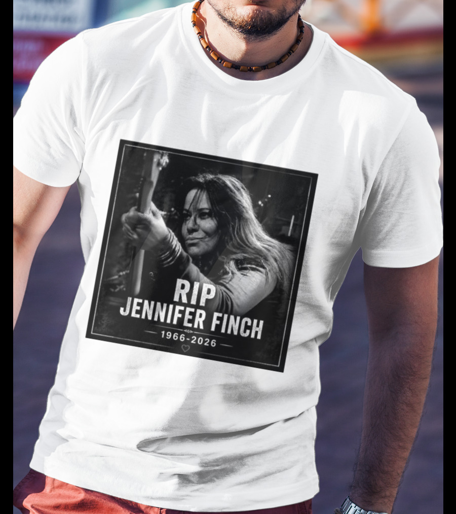 RIP Jennifer Finch 1966 2026 Memorial T-Shirt