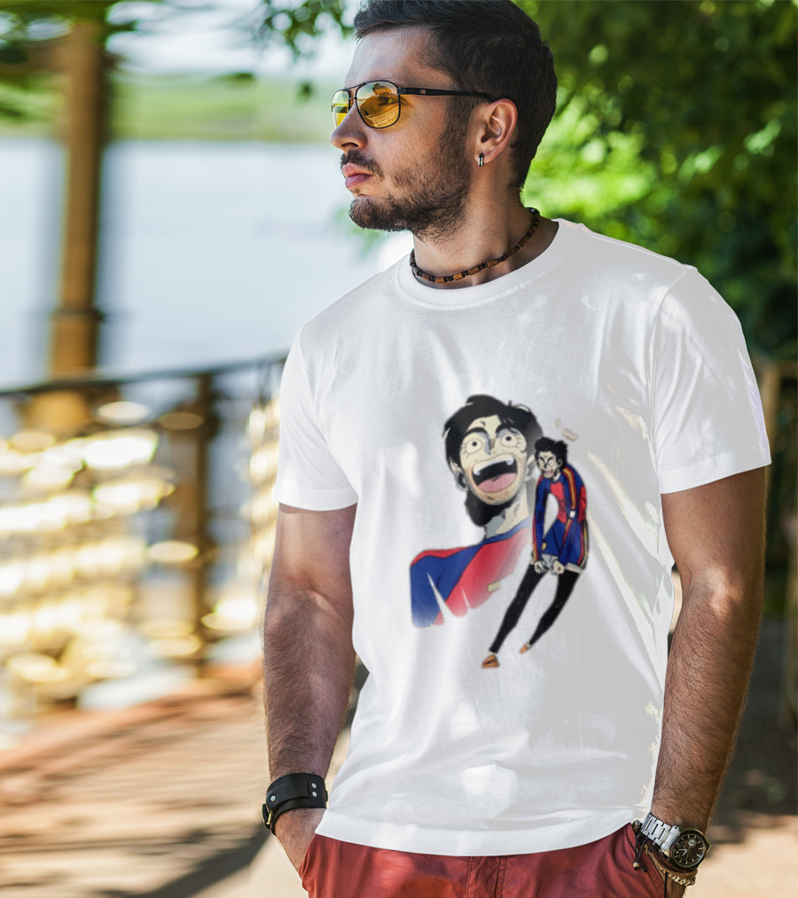 Ferran Torres Spain National Football Team Cartoon T-Shirt