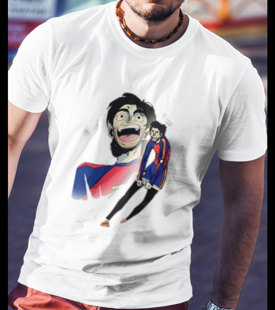 Ferran Torres Spain National Football Team Cartoon T-Shirt