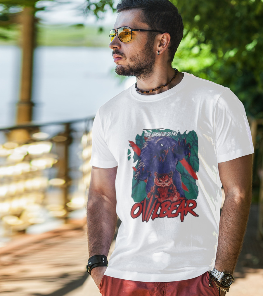 They Grow Up So Fast Owlbear Fantasy Creature T-Shirt