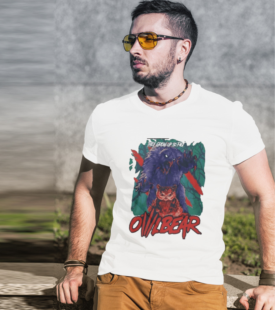 They Grow Up So Fast Owlbear Fantasy Creature T-Shirt